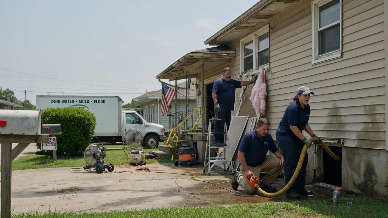 Water Damage Repair in National City, MI near me